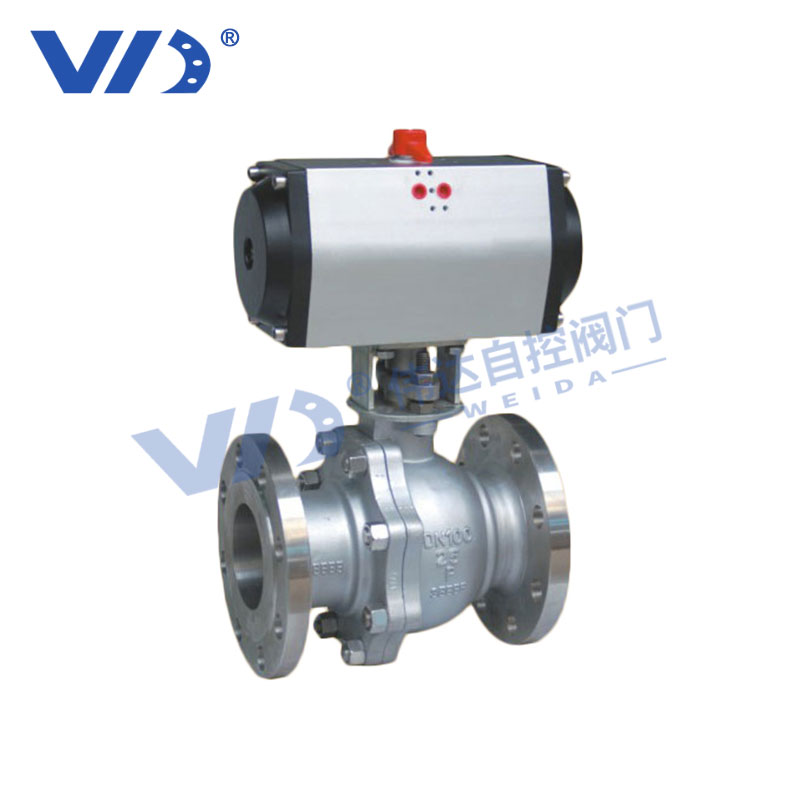 气动法兰球阀  YQ641F 不锈钢法兰国标球阀阀门定制