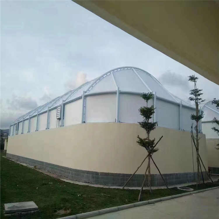 污水池加盖  反吊膜厂家   认准宝悦  厂家直销  价格实惠