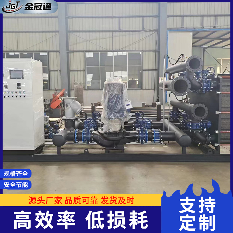 循环泵定时切换、循环泵故障自动跨越;主板式换热器与备用板式换热器定时切换