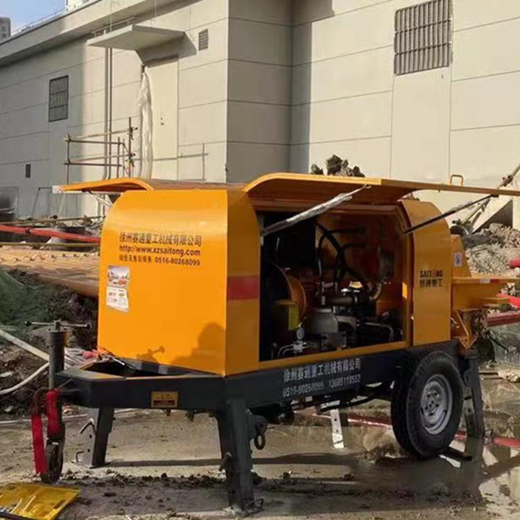 赛通重工 细石混凝土泵 混凝土地泵 小型混凝土泵实力工厂