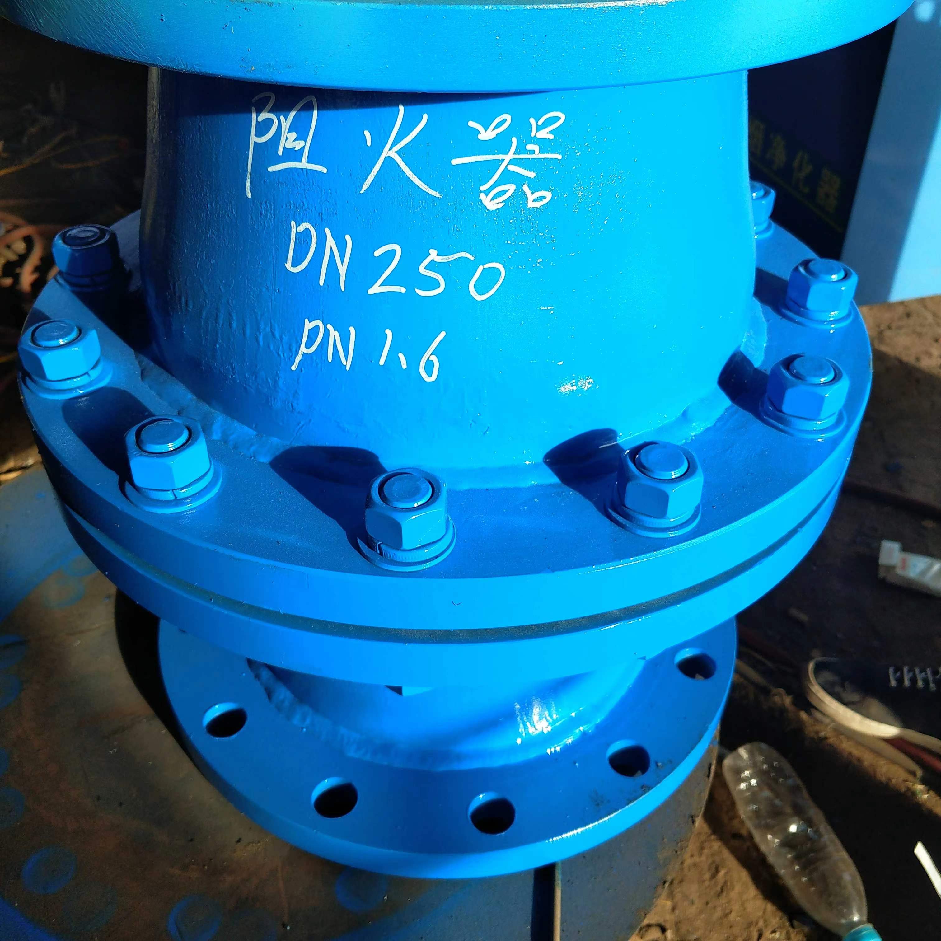 管道阻火器 阻爆燃型防火器 可燃气体阻火阀