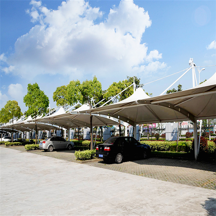 潍坊 充电桩车棚 专业膜结构车棚厂家 质量保障