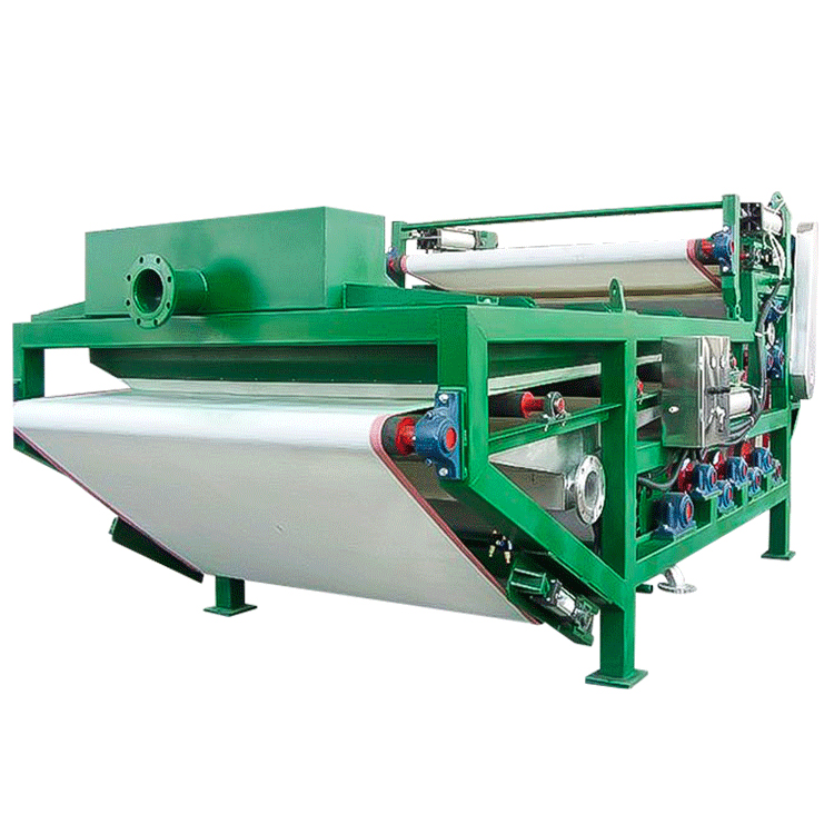 带式污泥压滤机专业泥浆分离机 不锈钢脱水设备 如克环保