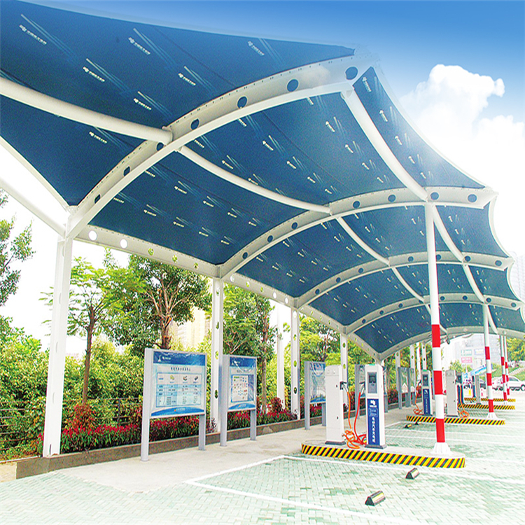 充电桩车棚   认准宝悦  售后无忧