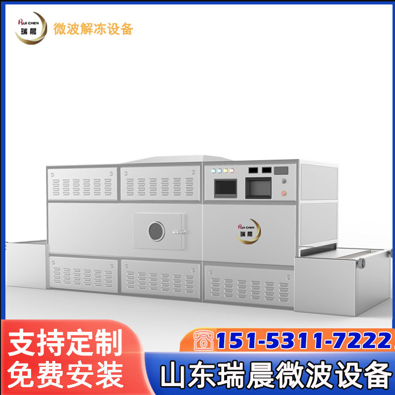 食品微波解冻设备 微波加热设备型号全 瑞晨微波定制生产精选