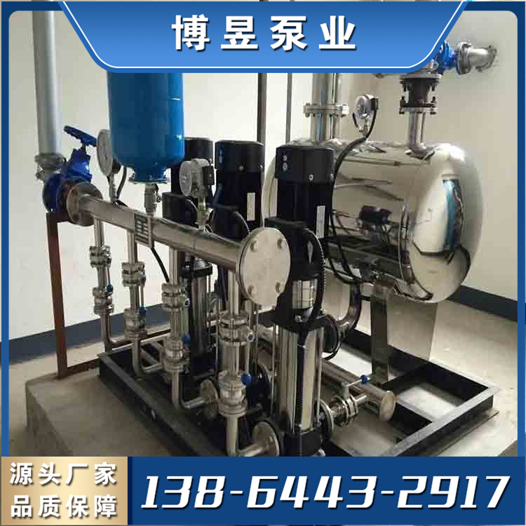 无负压供水设备  操作简单 维护方便