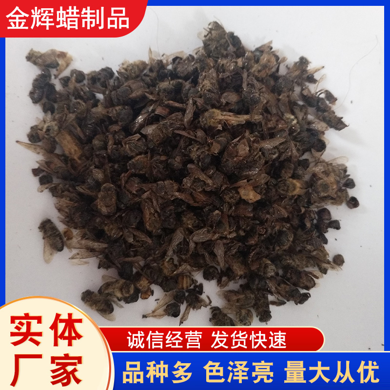 金辉供应蜜蜂蜂尸干 原材料蜂尸 散装无杂质昆虫类蜂尸