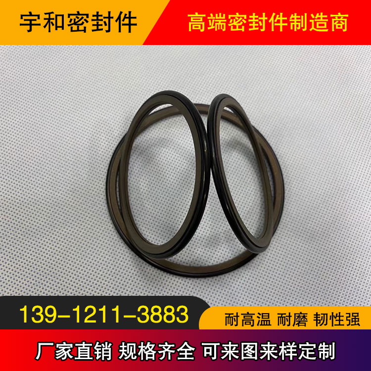 四氟耐腐蚀格来圈 孔用耐磨损格莱圈 厂家供应