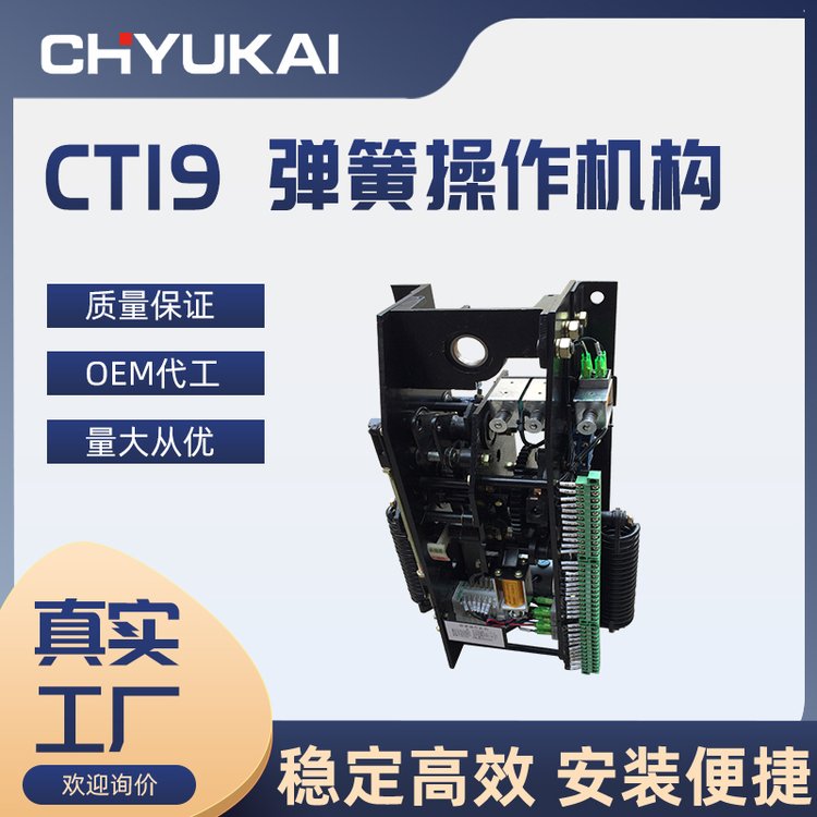 真空高压断路器CT19-BW弹簧操作机构